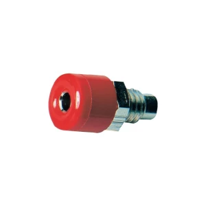 Minijaturna utičnica 2,6 mm crvena slika