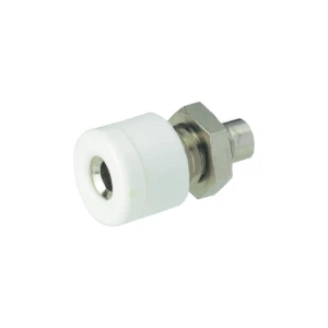 Minijaturna utičnica 2,6 mm bijela slika