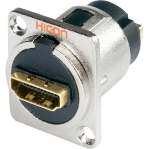 HDMI-Patch utičnica, metalno kučište, ponikljana slika