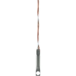 Otporni termometar za prislanjanje s priključnim kablom Jumo 00065548, PTFE/leg.