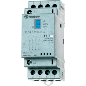 Instalac. kontaktor serije 22Finder 22.34.0.230.4640 2x radni kontakt/2x mirovni slika