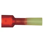 Plosnati utikač s skupljajučomcijevčicom, izoliran 6,3 x 0,8 mm presjek: 0.5 -