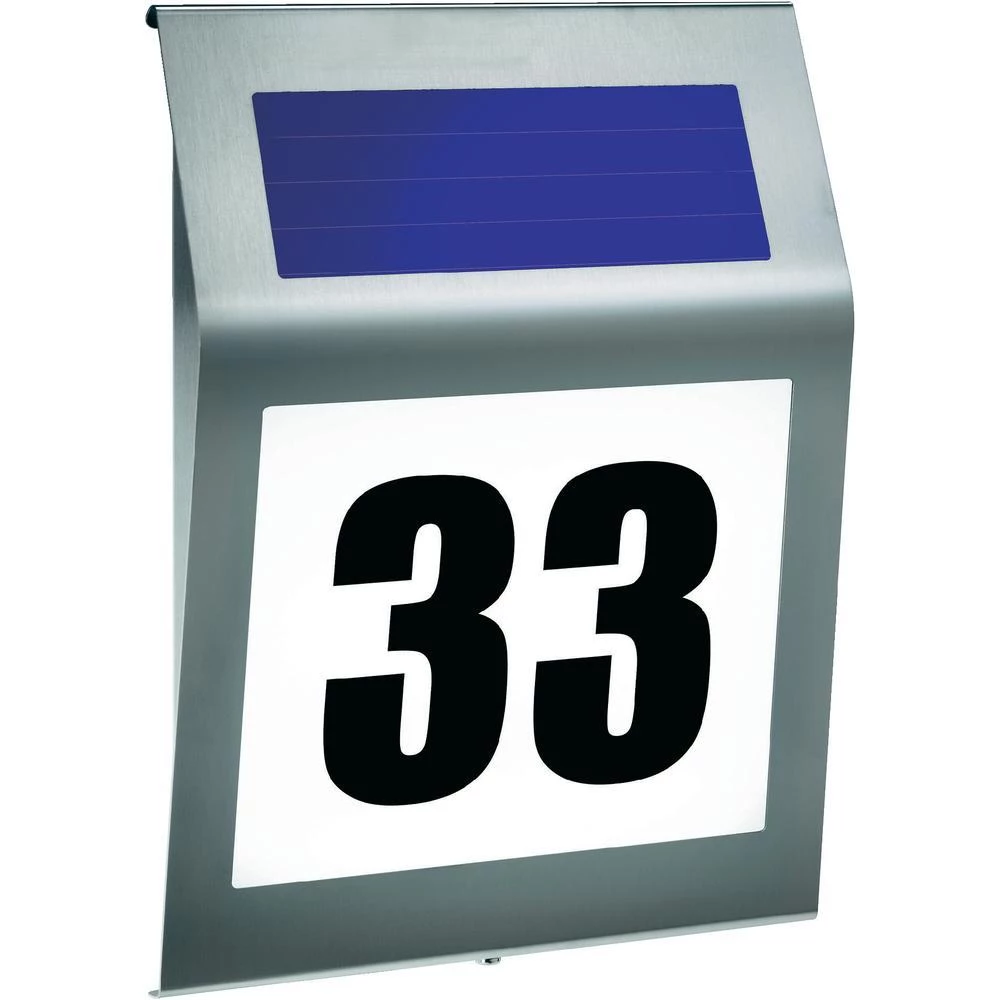 Esotec osvijetljen, solarni kućni broj slika