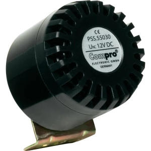 Piezo sirena ComPro PS-, boja:crna, 12 V, vrsta zaštite IP65 slika