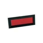 Prednji okvir za digitalne prikaze Mentor 2656.8422 crni, crveni (DxŠ) 28 mm x 6