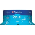 Prazni CD-mediji Verbatim 43432, 25 komada, 700 MB, 80 min slika