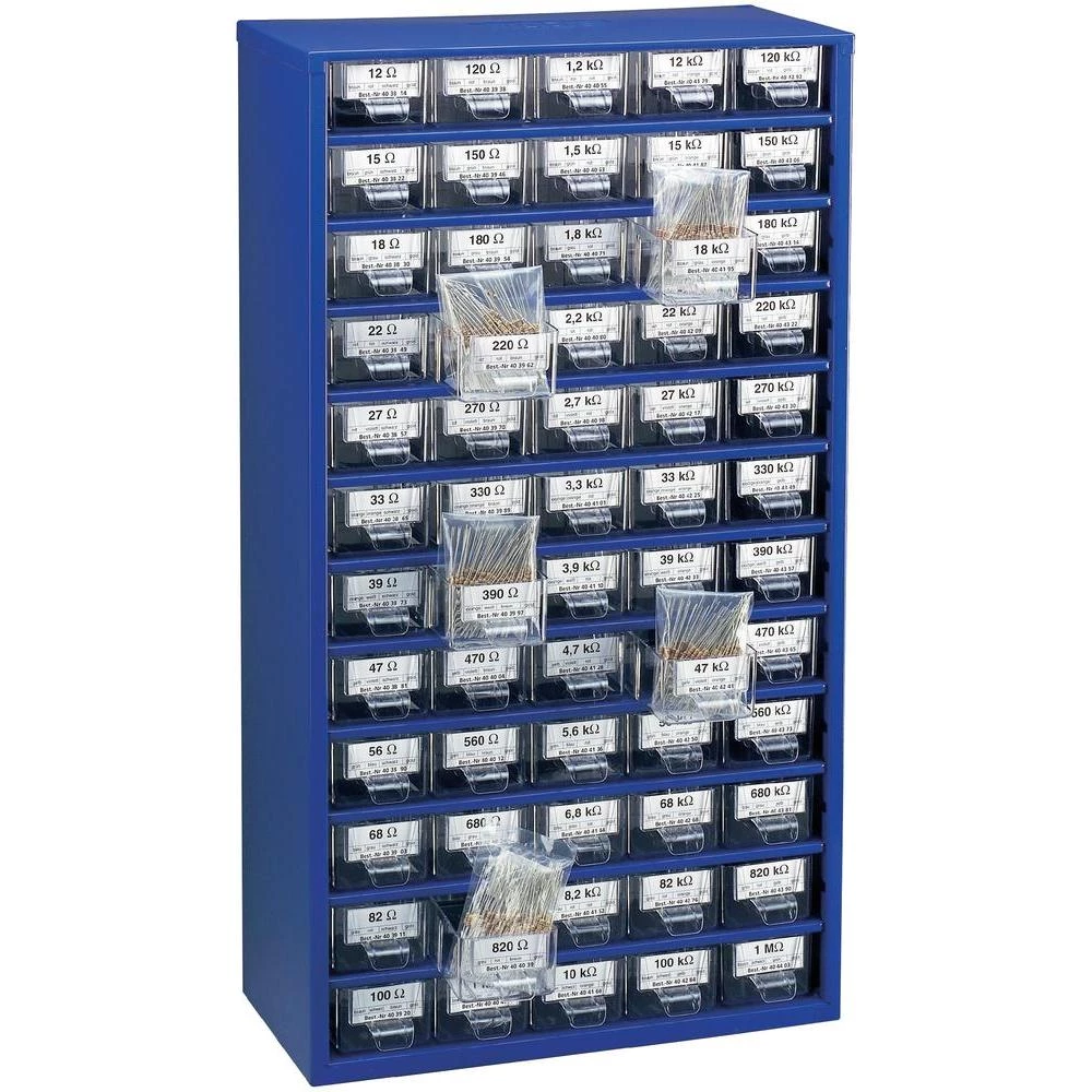 Komplet metalnih otpora 12Ohm- 1 M slika