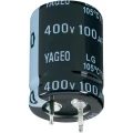 Yageo Zaskočni kondenzator LG100M2200BPF-3040 (OxV) 30 mm x 40 mm 2200F 100 V slika