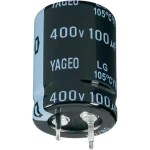 Yageo Zaskočni kondenzator LG200M0220BPF-2225 (OxV) 22 mm x 35 mm 220F 200 V