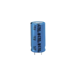 Elektrolitski kondenzator (OxV) 16,5 mm x 32 mm raster 7,5 mm 4700F 16 V slika