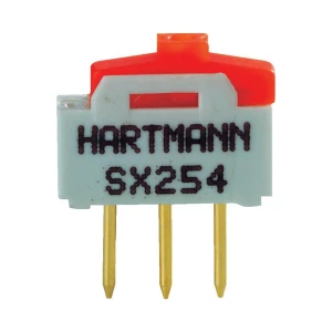 Hartmann Klizajuči prekidač SX254 1 x uklop/uklop 12 V 0,5 A slika