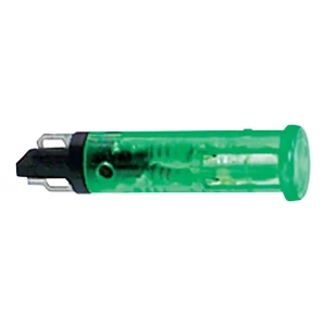 Signalne svjetiljke za LED zelena (transparentna), 24 - 28 V slika