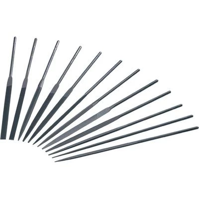 Iglaste pile Toolcraft 821007,dužina: 65 mm, 12-dijelni komplet slika