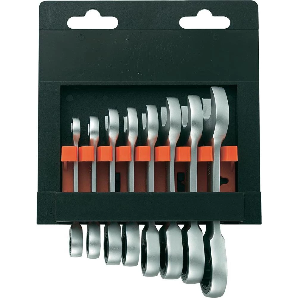 Komplet od 8 komada viljuškasto/okastih kratkih ključeva slika