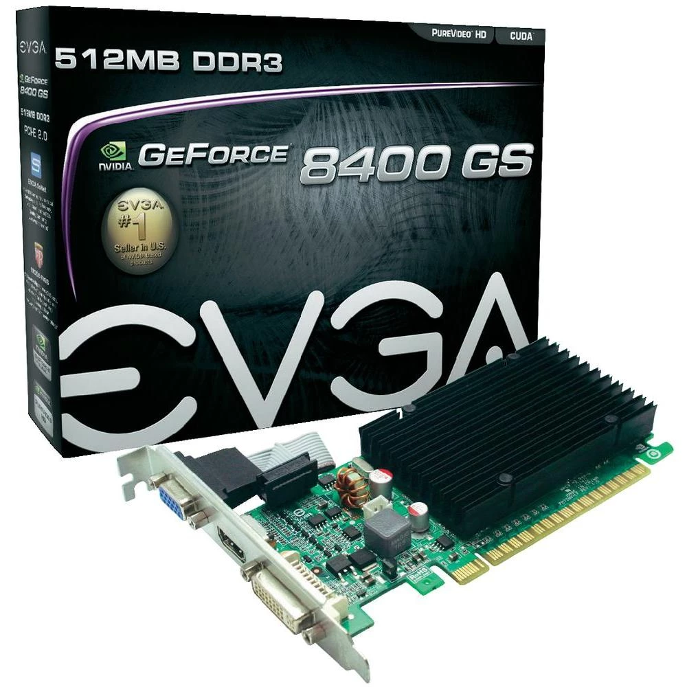 EVGA 8400GS 512MB grafička kartica PCIE slika