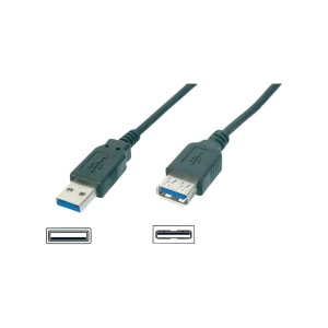 USB 3.0 produžetak A/A 1,8 m,crni slika