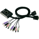 2-ulazna KVM-sklopka Aten, USB, DVI sa zvukom