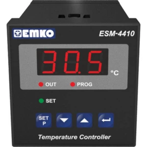 Emko ESM-4410.2.10.0.1/00.00/2.0.0.0 2-točkasti regulator termostat K 0 do 999 °C relej 7 A (D x Š x V) 95 x 48 x 48 mm slika