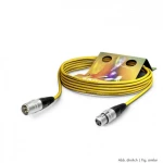 Hicon SGHN-1000-GE XLR priključni kabel [1x XLR utičnica 3-polna - 1x XLR utikač 3-polni] 10.00 m žuta