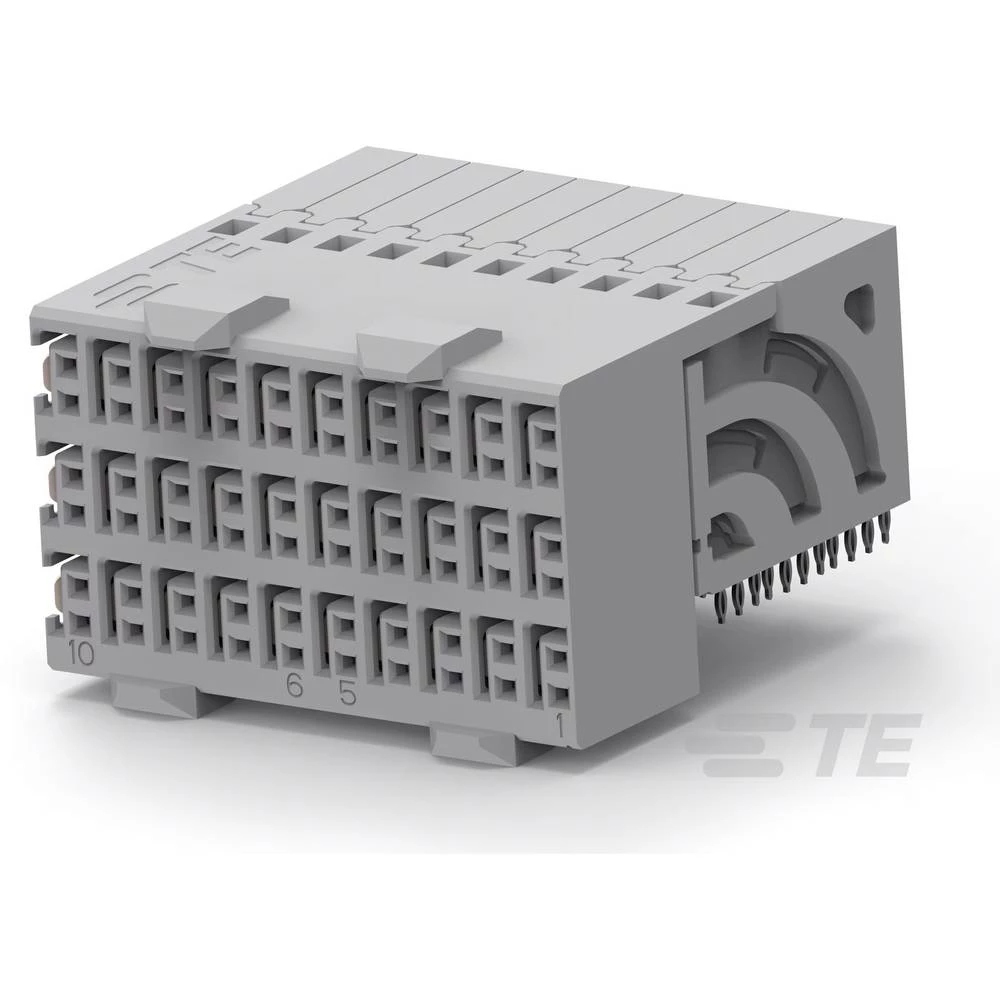 TE Connectivity ugradna standardna letva sa ženskim kontaktima 2065883-1 1 St. Tube slika