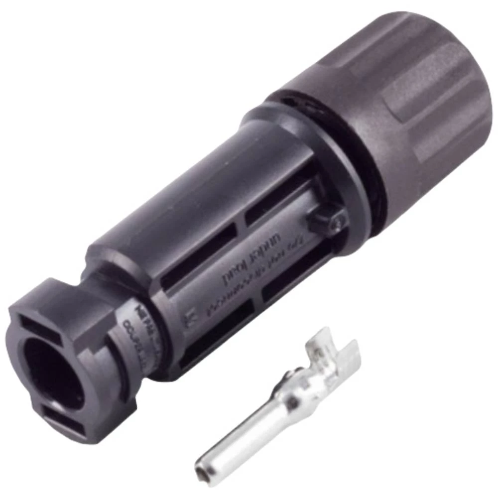 PV4 konektor 2,5-6mm², IP68, 1500V 2800007 crna BKL Electronic Sadržaj: 1 St. slika