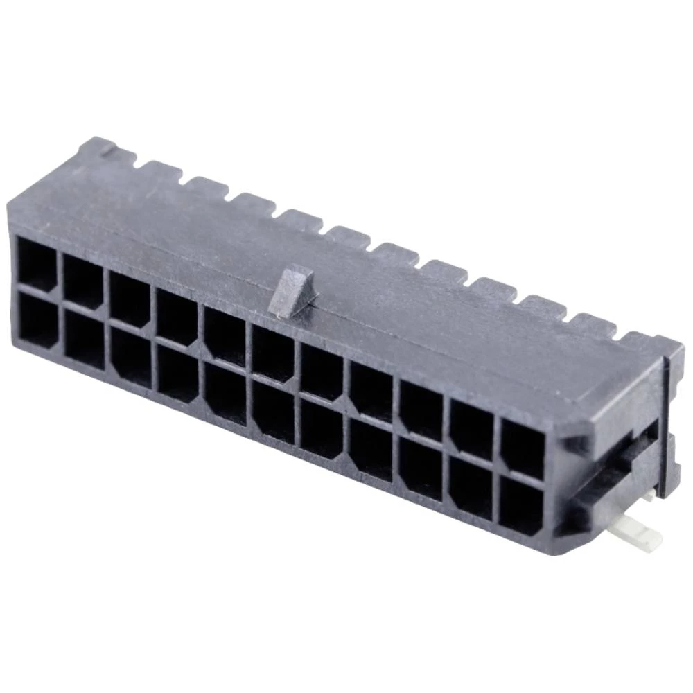 Molex ugradna standardna letva s muškim kontaktima Ukupan broj polova 22 Raster: 3.00 mm 430452211 1 St. Tape on Full re slika