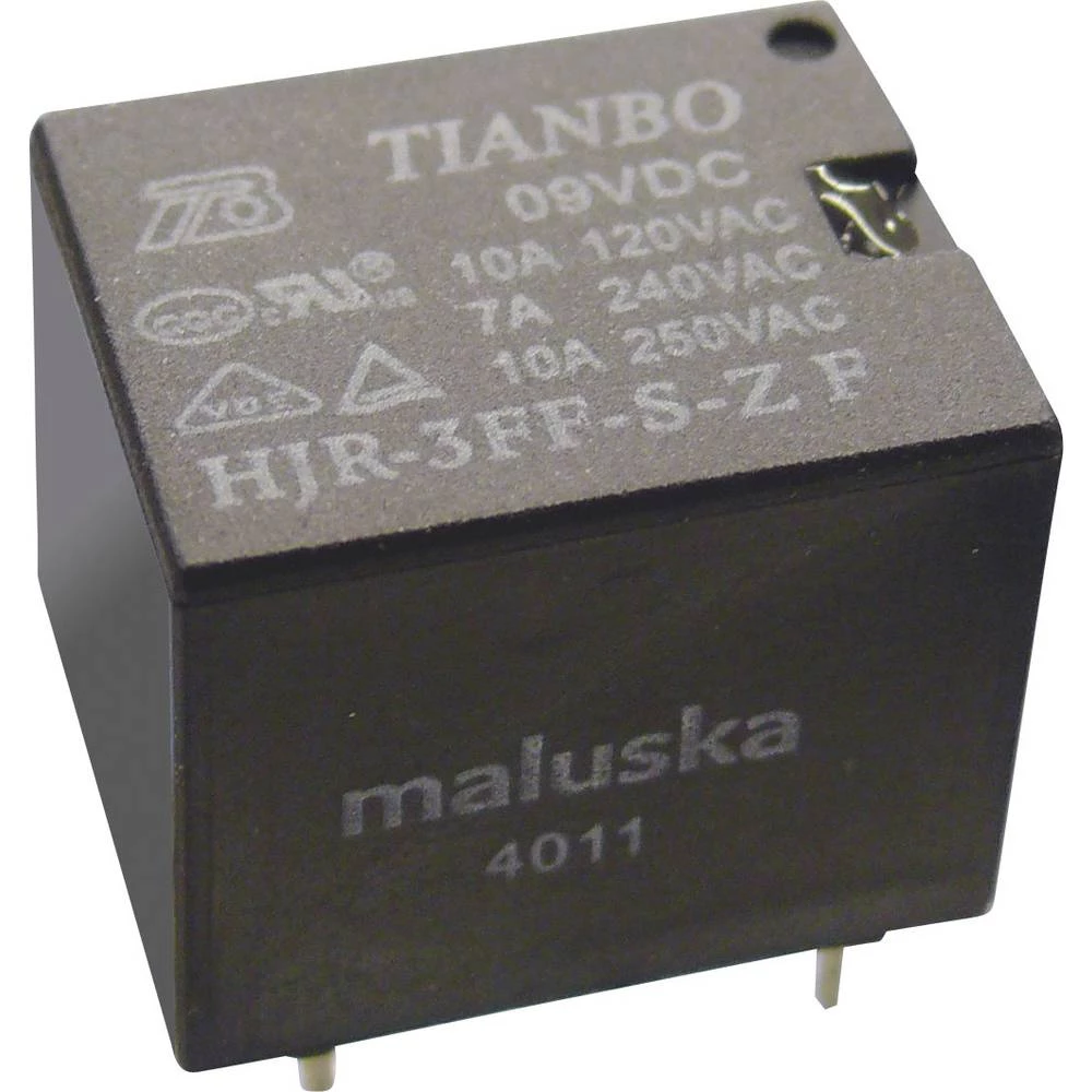 Tianbo Electronics HJR-3FF-12VDC-S-ZF relej za tiskane pločice 12 V/DC 15 A 1 prebacivanje 1 St. slika