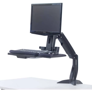 Fellowes Easy Glide™ Radni stol za sjedenje i stajanje ATT.FX.HEIGHT_RANGE: 0 Do 433 mm Crna slika