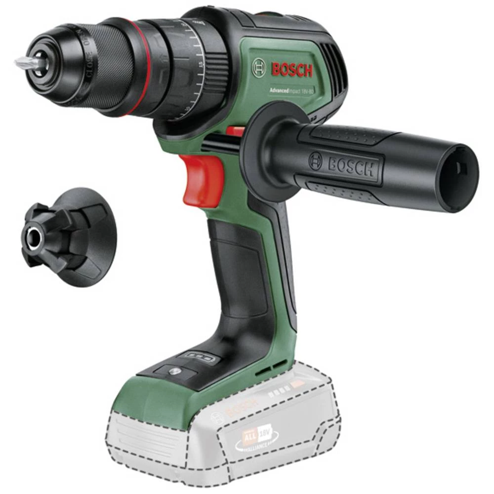 Bosch Home and Garden AdvancedImpact 18V-80 QuickSnap -akumulatorska udarna bušilica slika