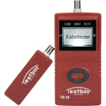 Tester kabela Testboy 28, pogodan za: USB, RJ11, RJ45, BNC