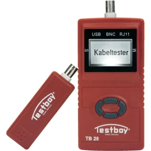Tester kabela Testboy 28, pogodan za: USB, RJ11, RJ45, BNC slika