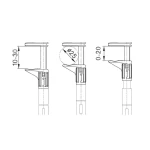 MultiContact MC Multicontact GRIP-F SW Sigurnosne štipaljke 66.9829-21
