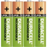 NiMH akumulatorska baterija Duracell StayCharged, tipa AAA,800 mAh, 1,2 V, 4 kom