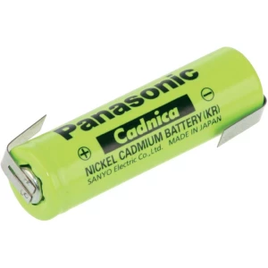 NiCd akumulatorska baterija Sanyo AA, 1,2 V, 600 mAh, (O x V) 14,3 x 48,9 mm N-6 slika