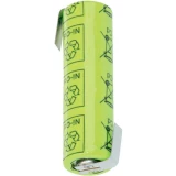 NiCd akumulatorska baterija Sanyo AA, 1,2 V, 700 mAh, (O x V) 14,3 x 48,9 mm N-7