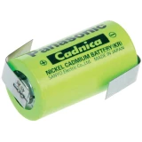 NiCd akumulatorska baterija Sanyo Sub-C, 1,2 V, 1.800 mAh, (O x V) 22,9 x 43 mm