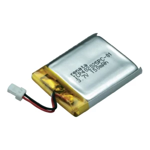 LiPo-akumulator Renata ICP402025PC-1, 3,7 V, 155 mAh, ICP052128, (D x Š x V) 27, slika
