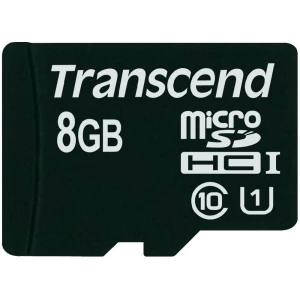 Kartica microSDHC Transcend, 8GB, klasa 10, UHS-1 TS8GUSDCU1 slika