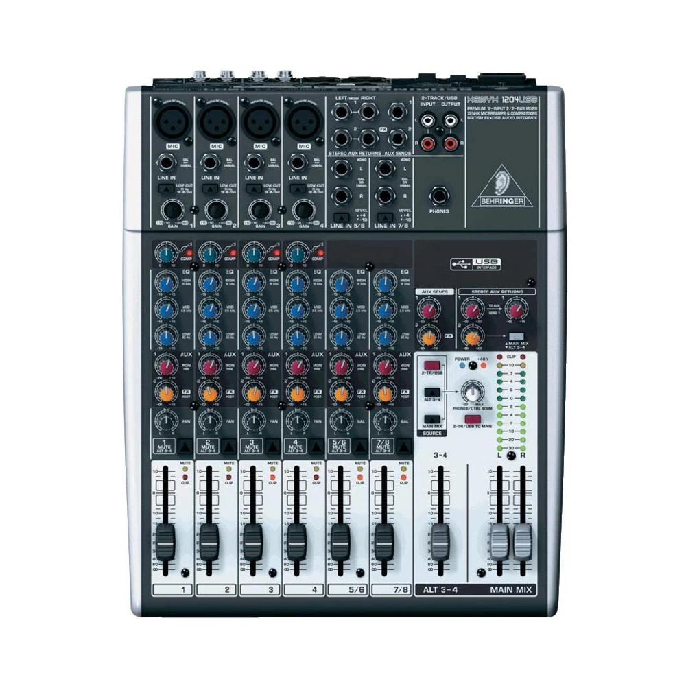 USB mikseta Behringer Xenyx 1204 slika