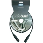 DMX-Kabel, muški XLR-konektor/ženski XLR-konektor, 30 m, crni KDMX30 AH Cables