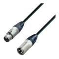 Mikrofonski kabel AH Cables, 6m, crne boje, muški XLR-konektor/ženski XLR-konekt slika
