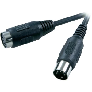 SpeaKa Professional-DIN audio produžni kabel [1x diodni utikač, 5-polni - 1x Dio slika