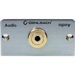 Oehlbach-JACK audio adapter [1x JACK, ženski, 3.5mm/1x JACK, ženski, 3.5mm], sre