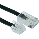 ISDN priključni kabel [1x RJ45 utikač 8p4c - 1x RJ11 utikač 6p4c] 3 m crni Hama