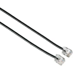 ISDN priključni kabel [1x RJ11 utikač 6p4c - 1x RJ11 utikač 6p4c] 6 m crni Hama