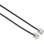 ISDN priključni kabel [1x RJ11 utikač 6p4c - 1x RJ11 utikač 6p4c] 10 m crni Hama