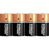 Alkalne baterije Duracell Plus, tipa D, 1,5 V, 4 komada, Mono,LR20, D, AM1, XL,
