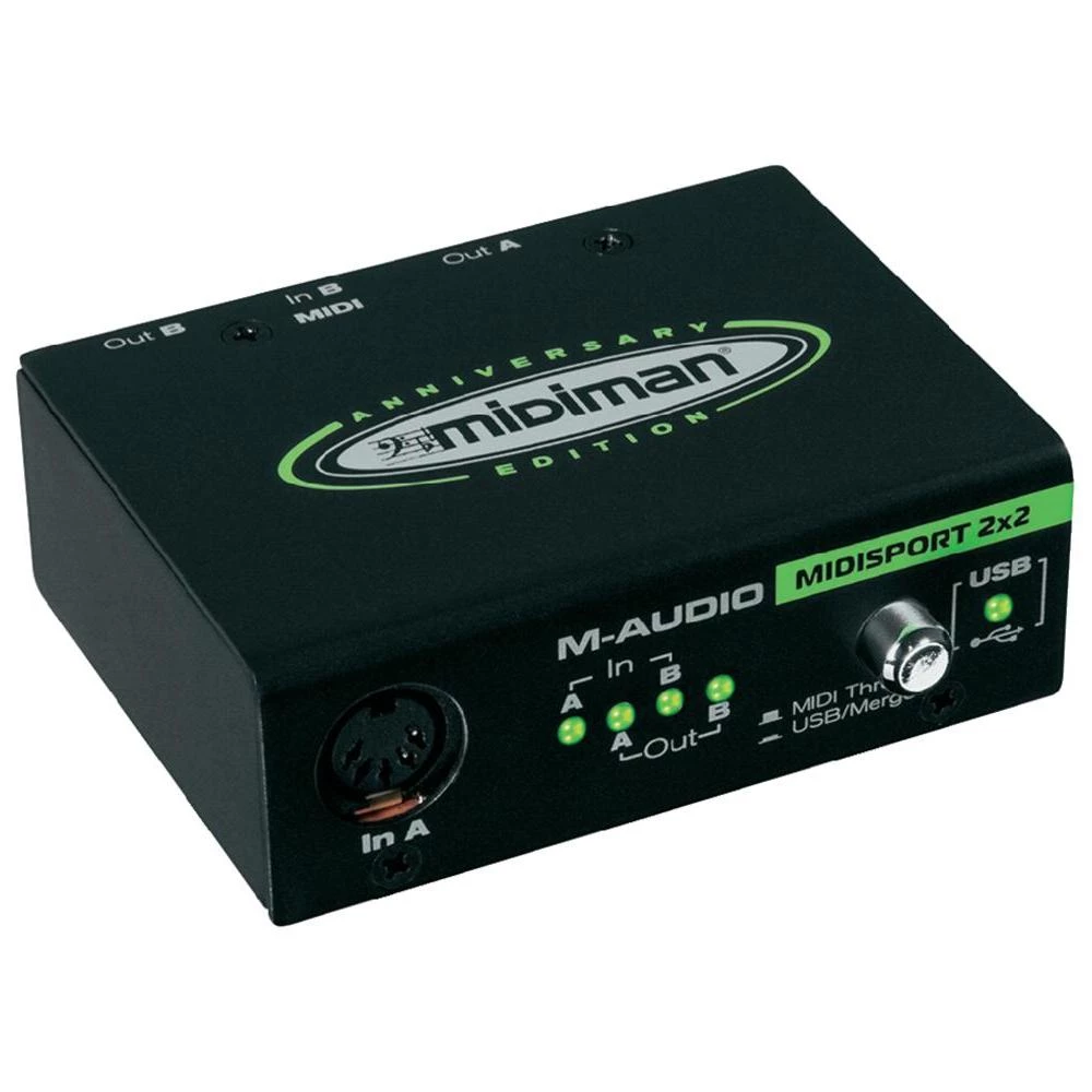 M-Audio Midisport 2x2 sučeljeMidisport 2x2 sučelje slika