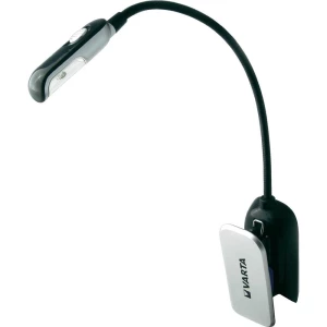LED-svjetiljka za čitanje s kopčom Varta, 16618101421, 5 mmLED,10 h, crne boje, slika
