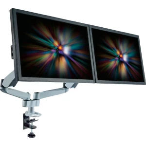 Xergo SuperFlex dvostruki stalak za ekrane, montaža na stol tehnikom plinskog tl slika